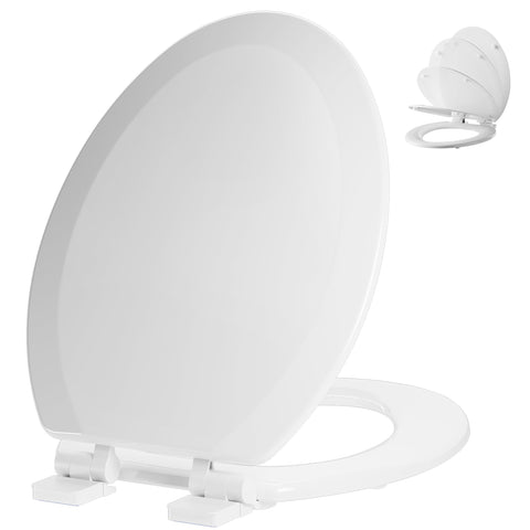 Angol Shiold elongated-seat with quiet-close for peaceful bathroom use