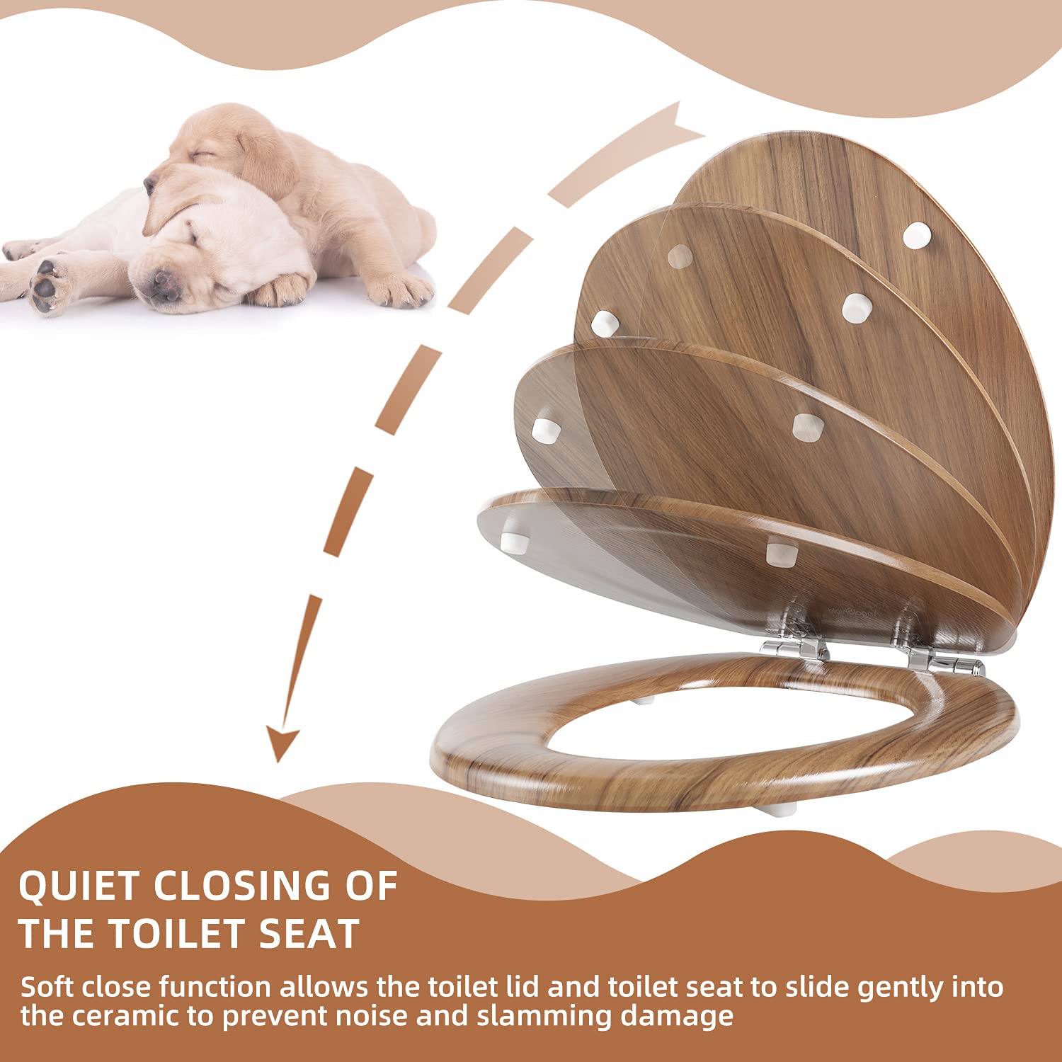 Angol Shiold quick-release-hinges enable fast cleaning access.