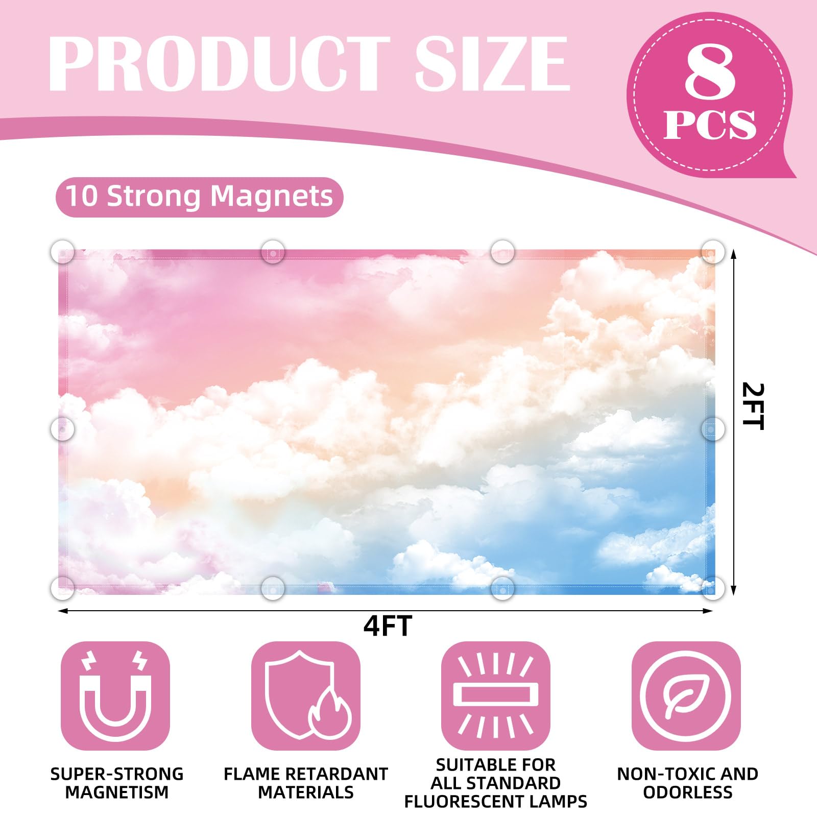 ANGSYLTH magnetic installation enables quick, secure diffuser attachment