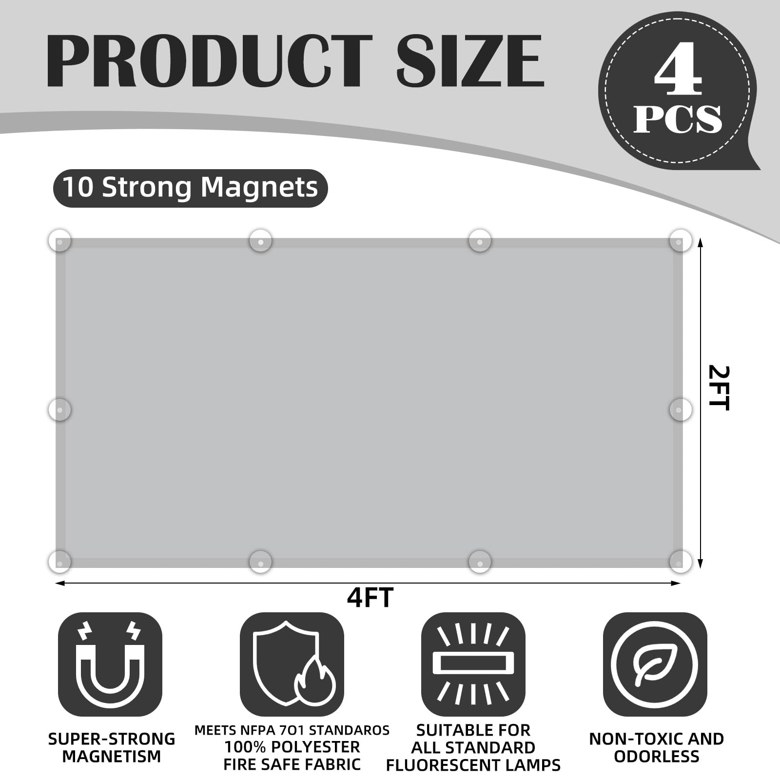 ANGSYLTH magnetic installation system simplifies mounting for quick ceiling diffuser upgrades.