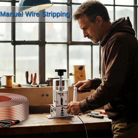 AngyangguoJi wire stripper machine drill-powered for on-site versatility.