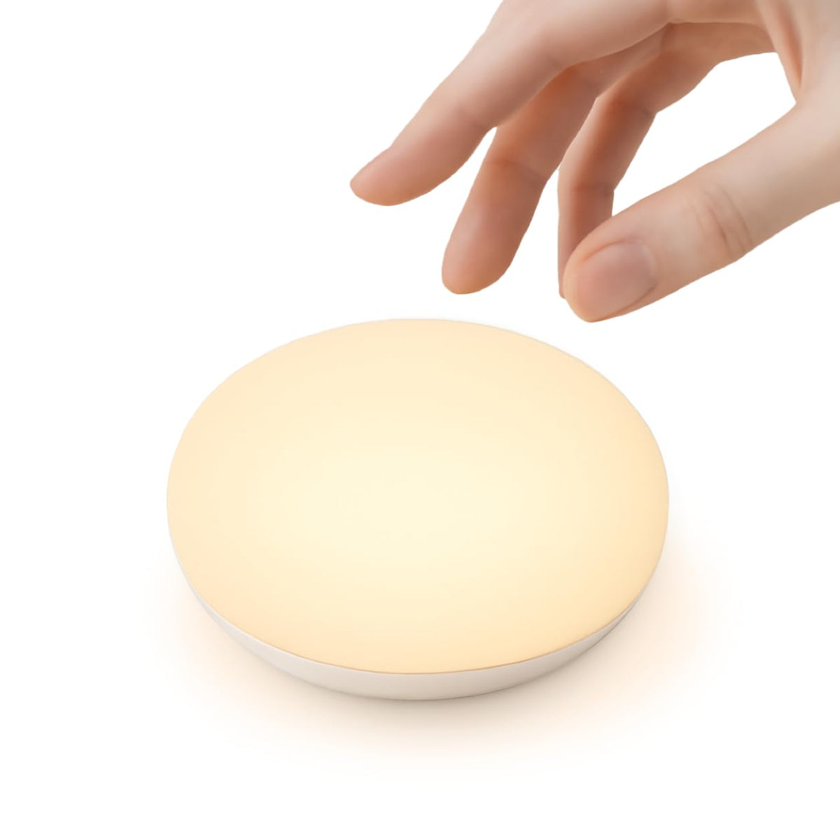 Anico Flip Night Light in egg shape offers simple on/off with a flip for night feeds.