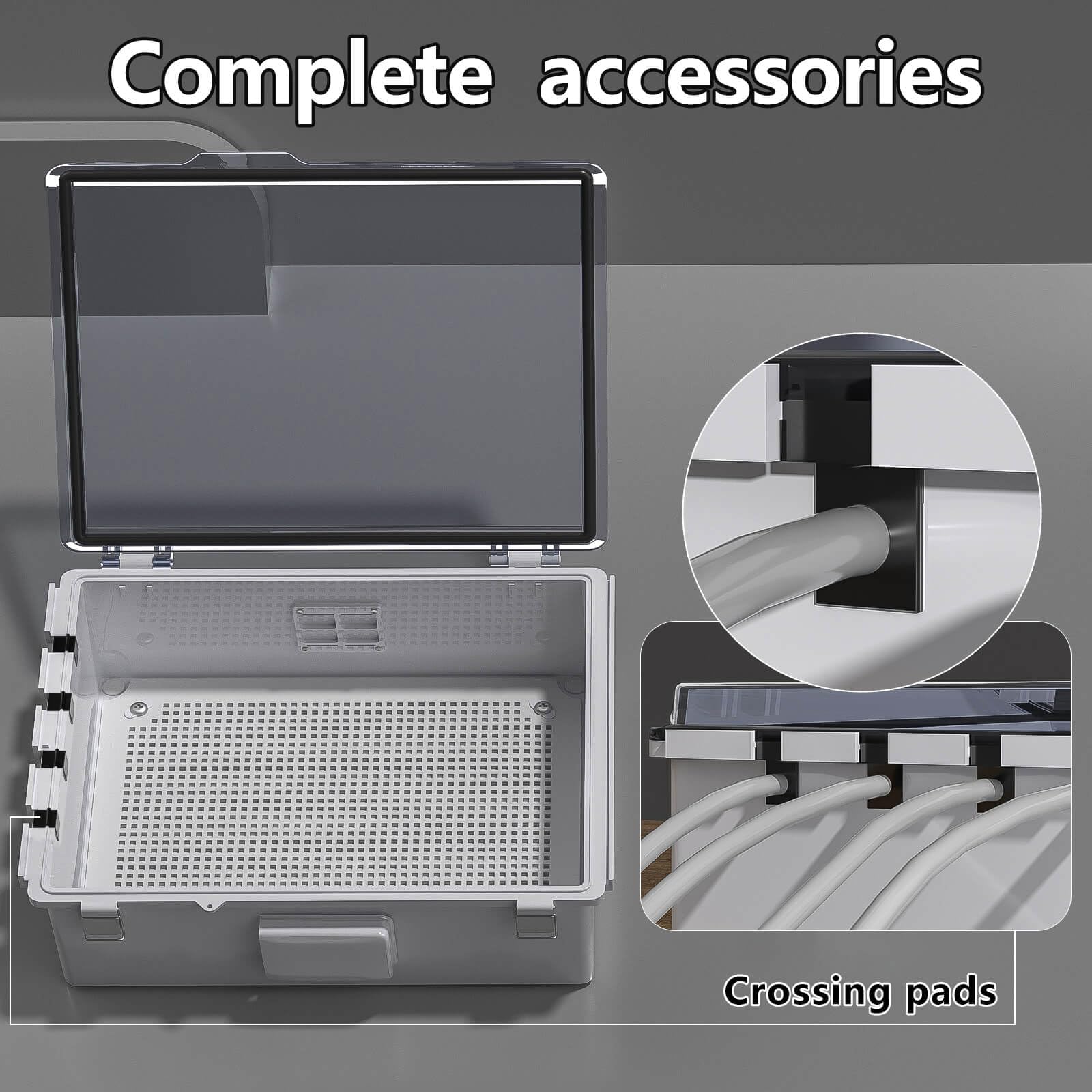 ANIMACYN IP65 waterproof enclosure protects components from water and dust in harsh conditions
