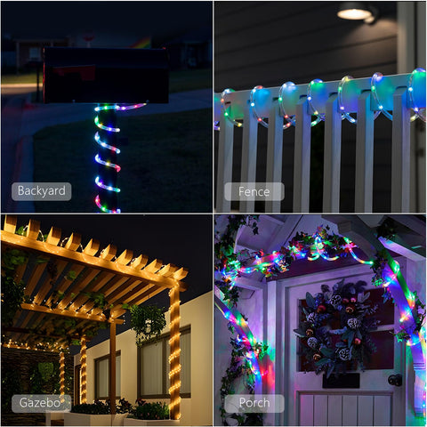 ANJAYLIA indoor-outdoor decor rope light enhancing living spaces and exteriors
