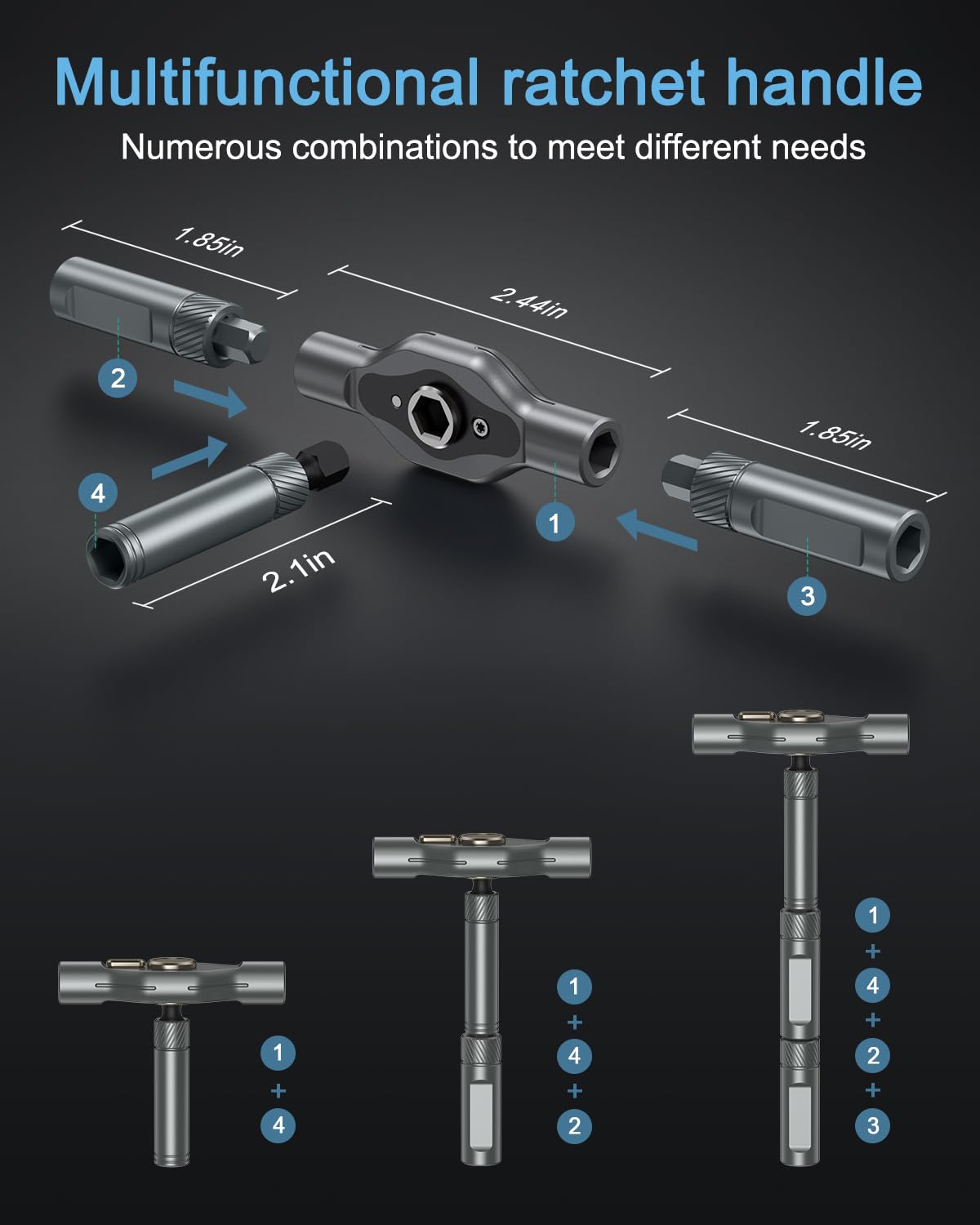 Ankilo 32-bit S2 steel bits offer broad variety for electronics and furniture.