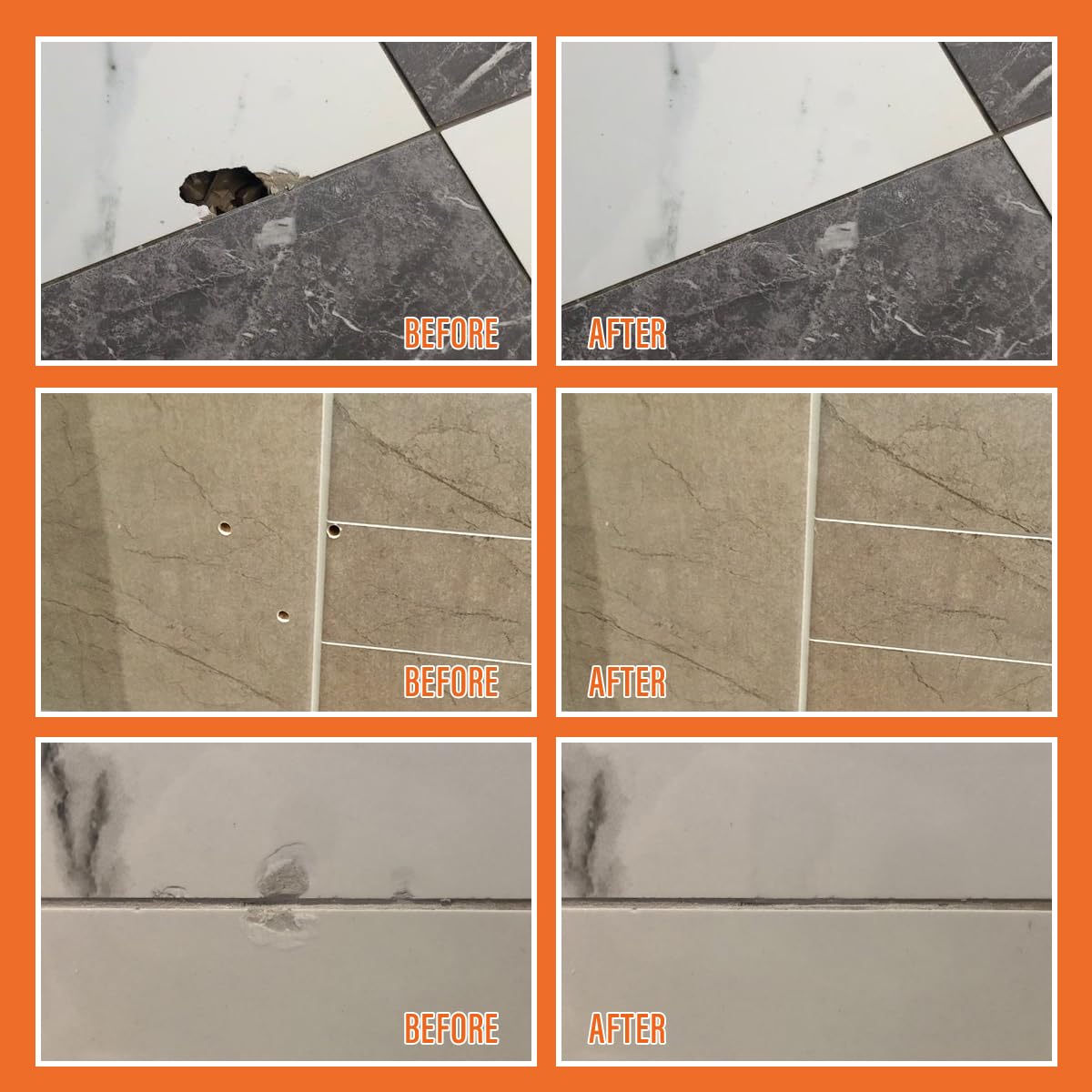 Ankita Tile Repair Kit high-gloss finish resists wear and stains