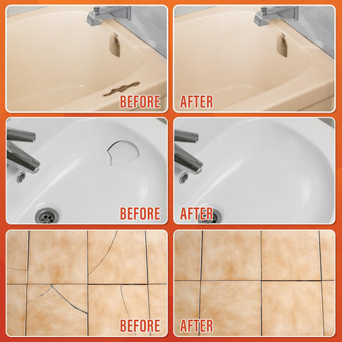 Ankita Fiberglass Tub Repair Kit chip-repair for chipped edges