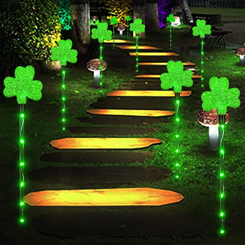 ANLTDTC IP65 waterproof shamrock lights withstand outdoor rain and humidity