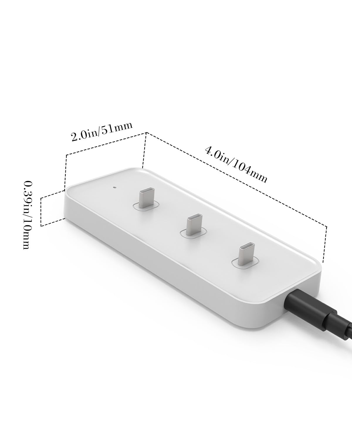 Anmeery charging station under-cabinet lights powers efficiently for kitchen tasks.