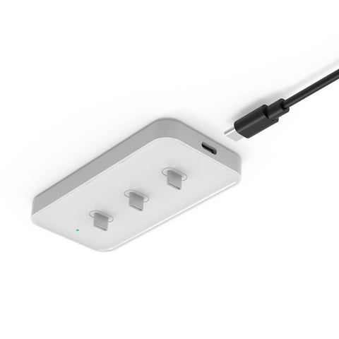 Anmeery LED light charging station supports organized kitchen and closet lighting.