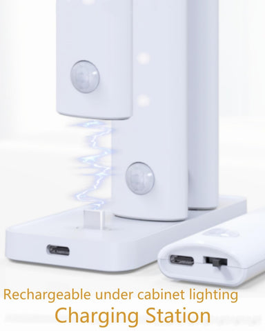 Anmeery desk charging stand keeps phones and headphones charged and organized.