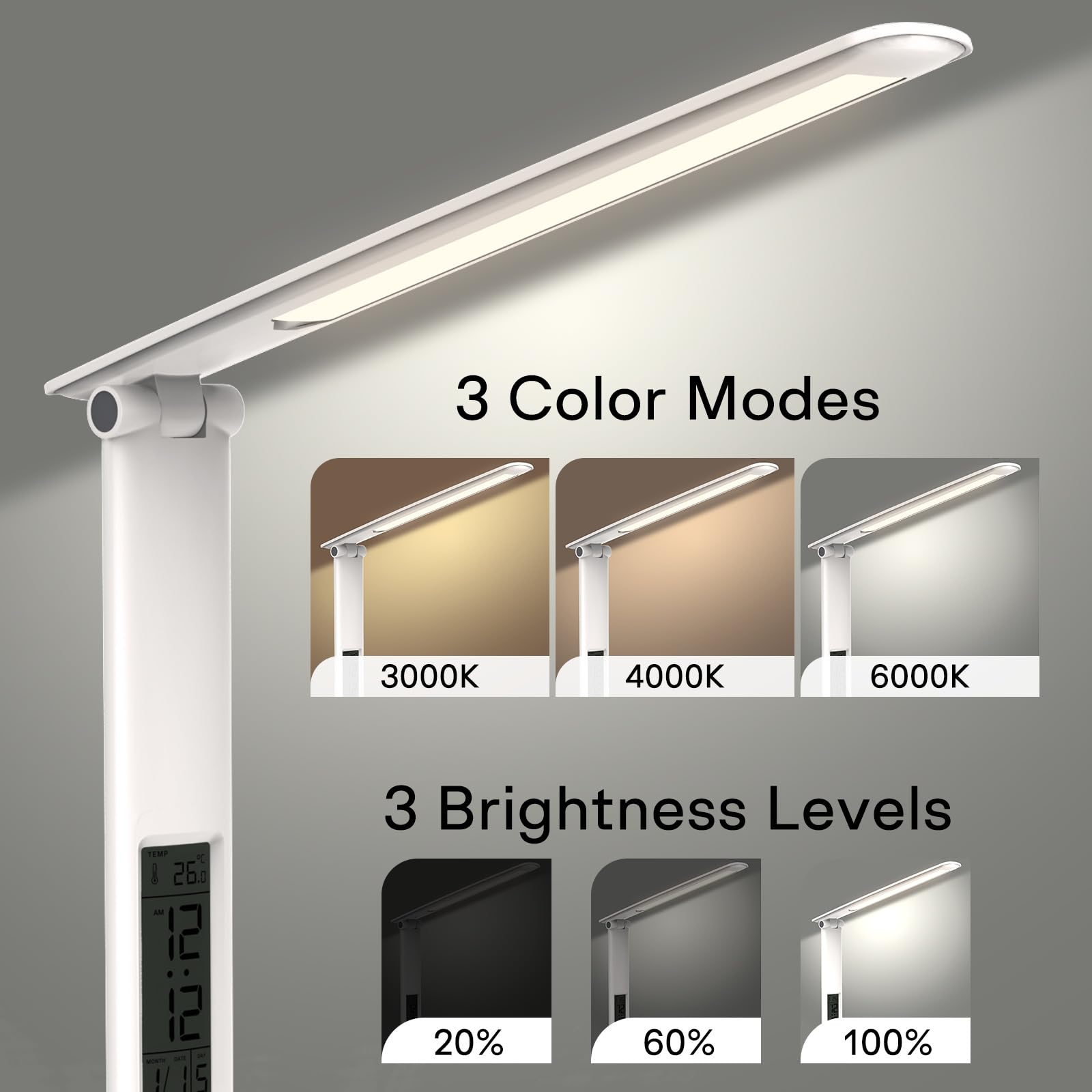 ANNAITE eye-care shade delivers even lighting for reading