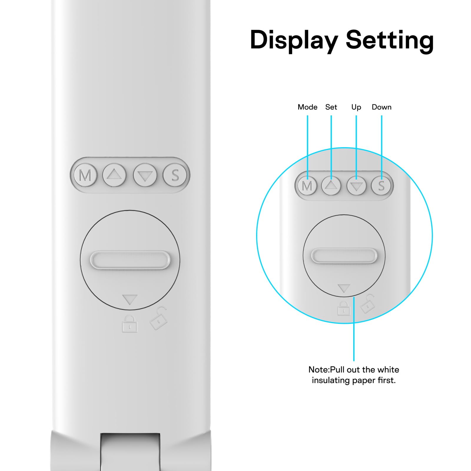 ANNAITE temperature display aids room awareness while working