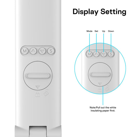ANNAITE temperature display aids room awareness while working