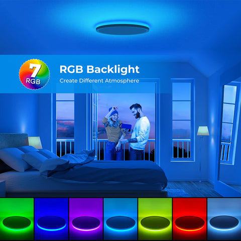 Annaror RGB cycle backlight creates dynamic room accents