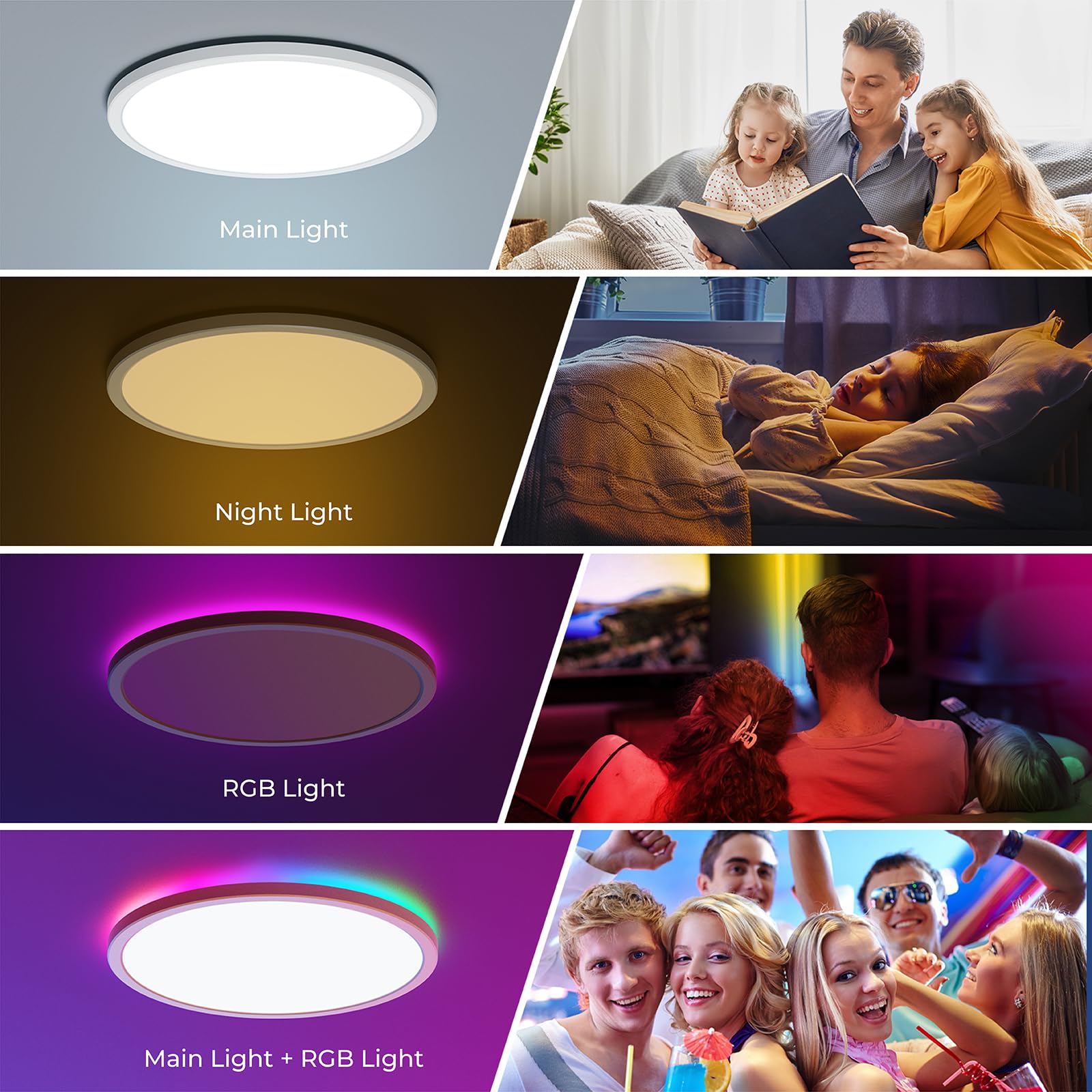 Annaror energy-saving 24W LED ceiling light
