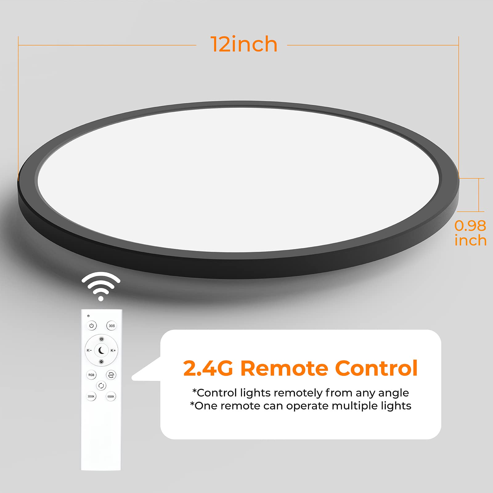 Ann aror memory function saves last brightness and color temperature.