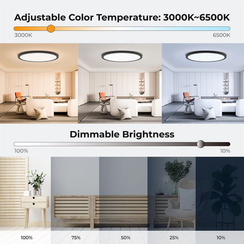 Ann aror remote control enables easy power and mode changes.