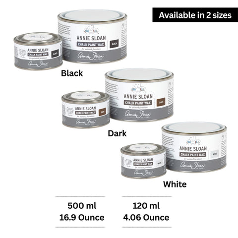 Annie Sloan Clear Wax layering with color waxes to add depth and definition.