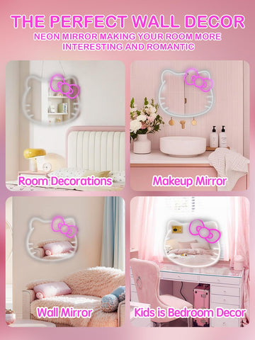 ANNJET vanity mirror makes a thoughtful gift for teens and kids.