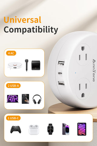 AnnTane universal compatibility for many European outlets