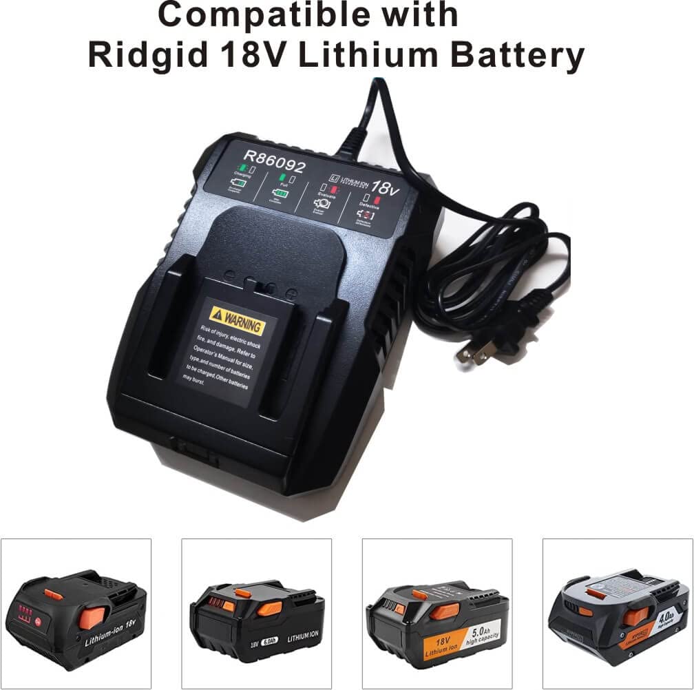 ANOITD charger back view showing compact design and easy plug-in for fast charging.