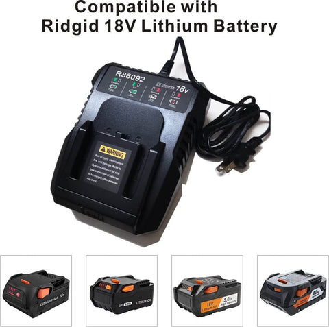 ANOITD charger back view showing compact design and easy plug-in for fast charging.