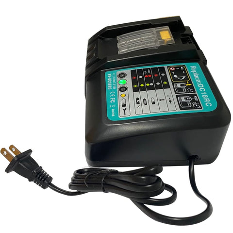 ANOPIW DC18RC charger front view for fast, reliable Makita battery charging