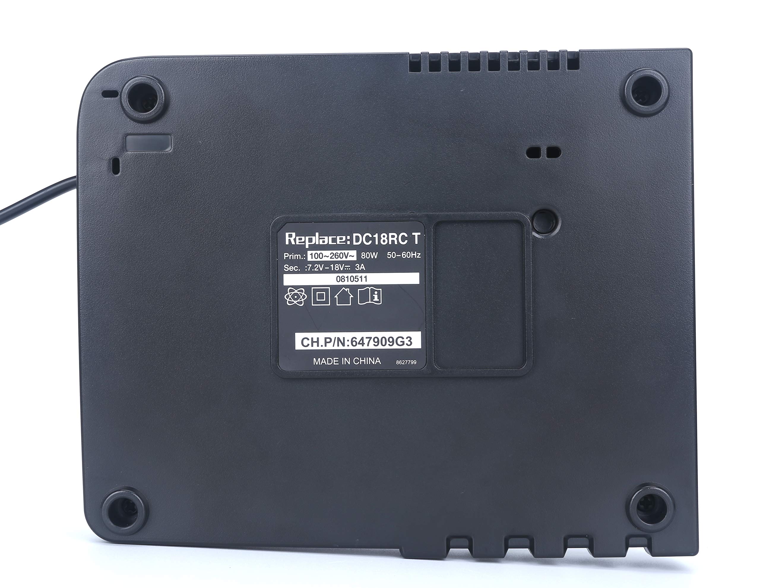 ANOPIW DC18RC in-use at workshop demonstrating convenient charging setup