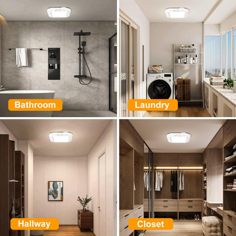 ANOTEK battery-powered LED light with auto mode ideal for dark spaces.