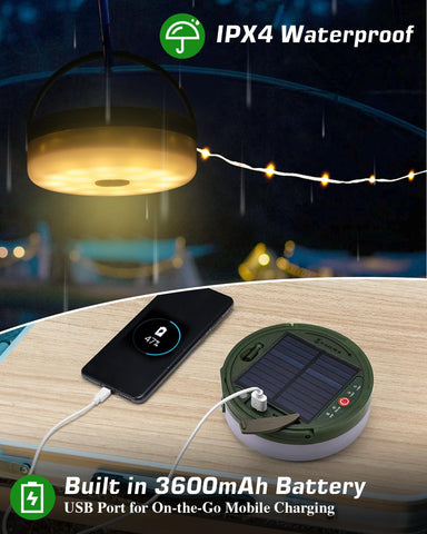 Anpro IPX4 weatherproof design suitable for outdoor conditions