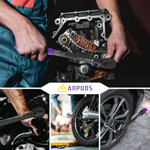 ANPUDS chromium-vanadium steel construction delivering long-lasting durability