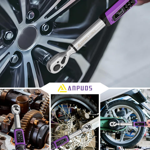 ANPUDS rugged case protects the wrench during transport.