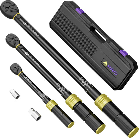ANPUDS torque wrench quarter-inch drive for precise small-fastener tightening and accurate torque control.