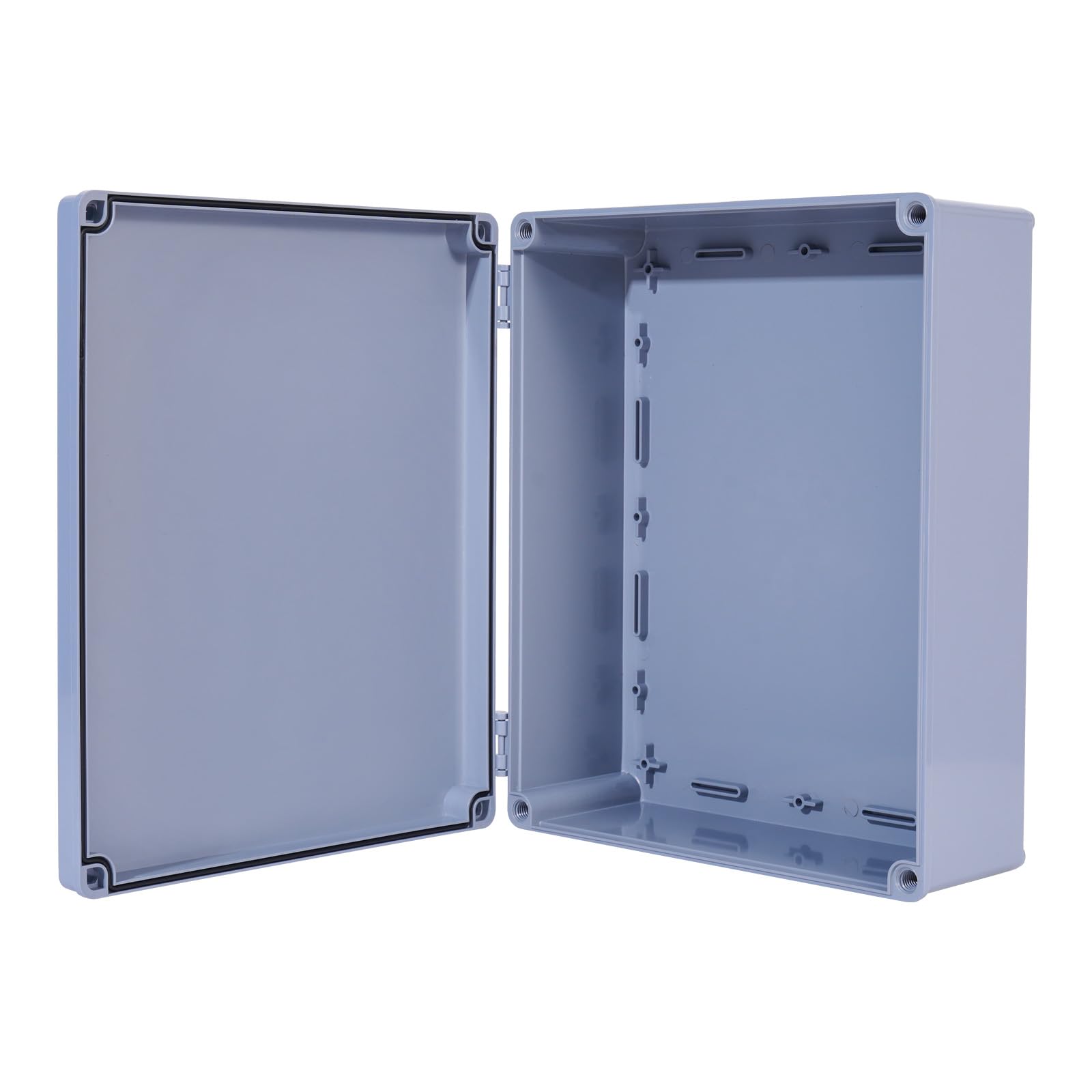 Anpugaolao flip-design junction box seals easily while allowing access.