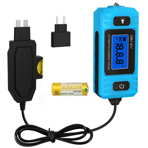 Ansbell car circuit tester with 20A-48V display for precise current readings.