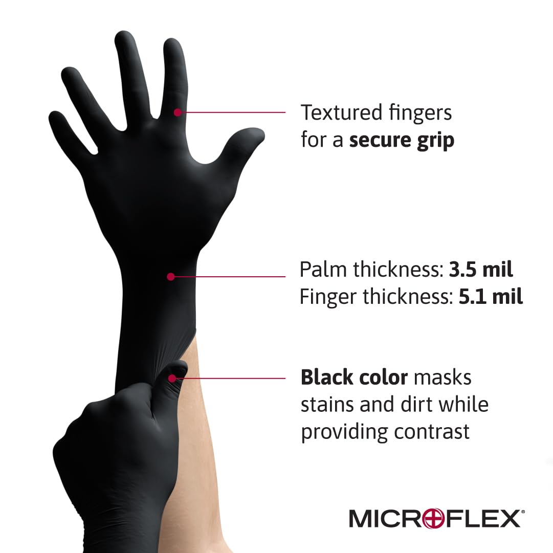Close-up of Onyx N64 gloves showing tactile sensitivity for delicate component handling.