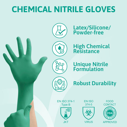 Ansell TouchNTuff 92-600 ambidextrous design for versatile use