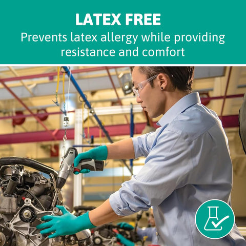 Ansell TouchNTuff 92-600 latex-free option minimizes allergy concerns