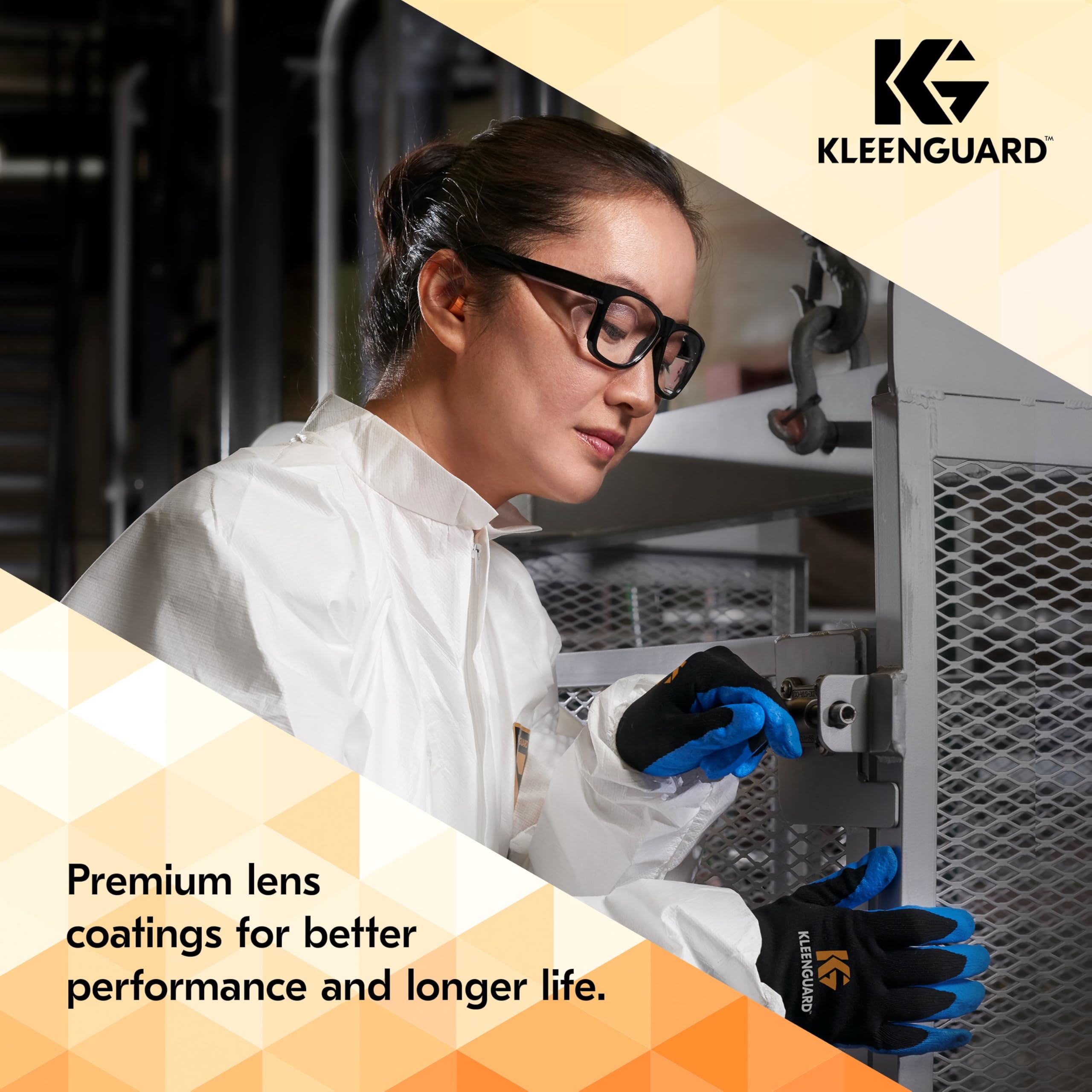 ANSI Z87.1+ compliant eyewear meets safety standards.