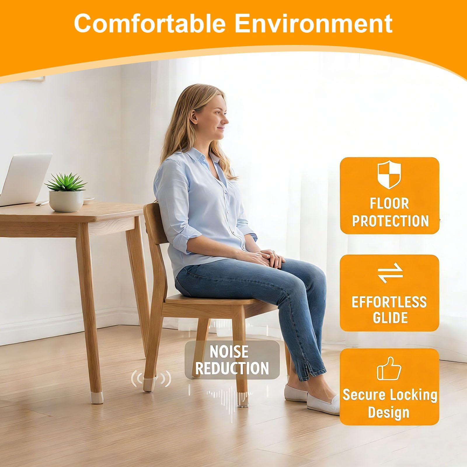Ansible chair leg protector irregular cap fits irregular legs for versatile use.