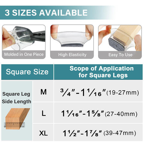 Ansible floor protection on hardwood and tile surfaces.