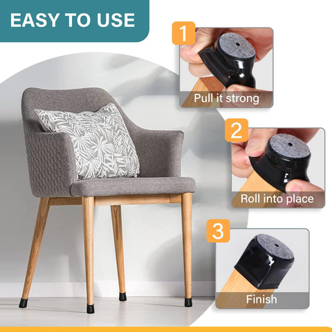 Ansible integrated felt and silicone form a single durable piece.