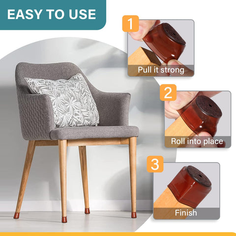 Ansible protective pad reducing chair noise on hardwood floors