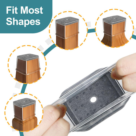 Ansible stretch-fit leg sleeve eases slip-on installation.