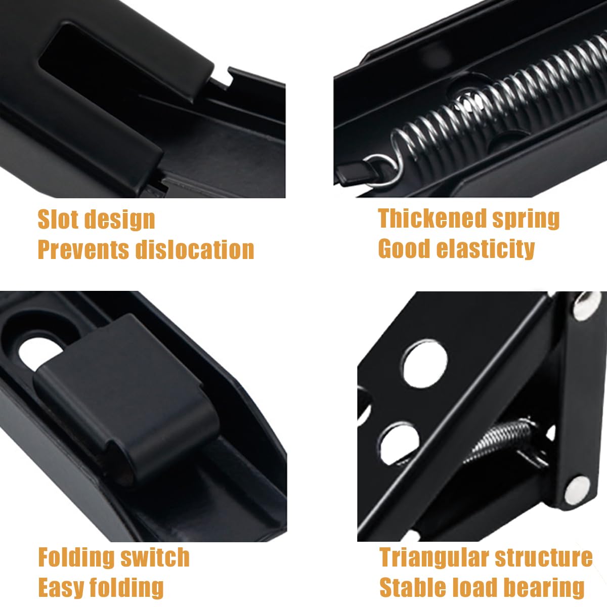 ANTEISI space-saving shelf brackets in use, maximizing wall storage.