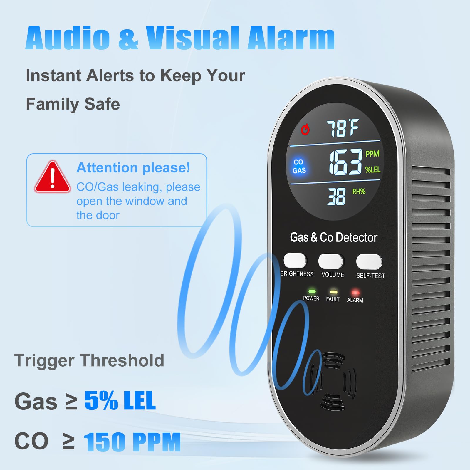 ANTERCITE voice alert guides users with clear, actionable instructions.