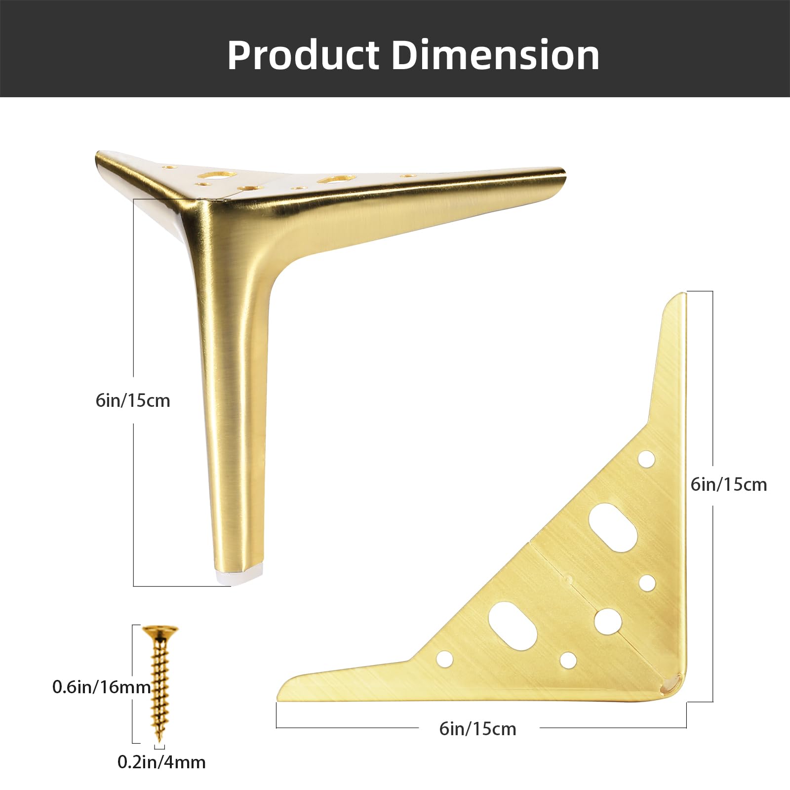 Anterrific 6-inch leg on sofa setup showcasing updated height and aesthetics