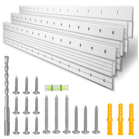 Antimbee 30-inch French cleat hangers for strong, discreet frame mounting.