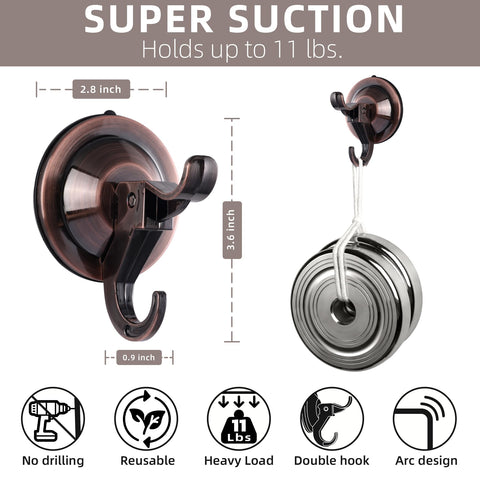 Antimbee suction cups on outdoor window for decor.